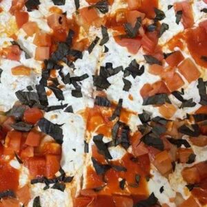 Fresh Mozzarella, Basil, & Tomatoes Pizza